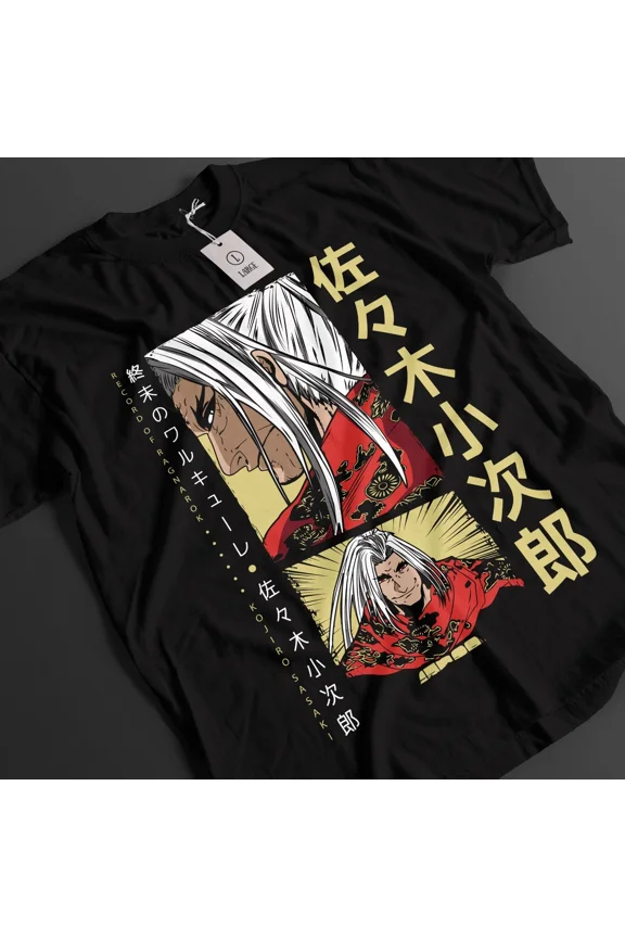 RARE Record Of Ragnarok Shirt Jack The Ripper Tshirt Buda T-Shirt Adam Top Anime Tee