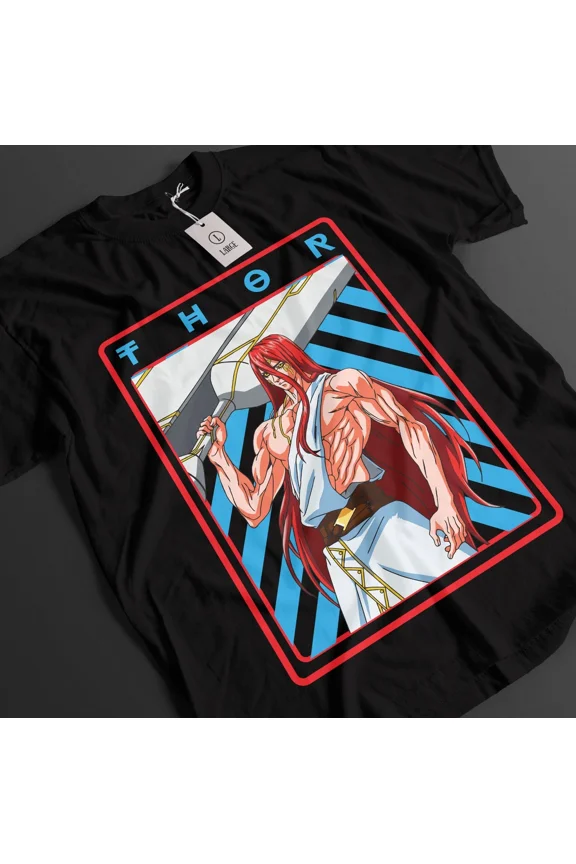 RARE Record Of Ragnarok Shirt Jack The Ripper Tshirt Buda T-Shirt Adam Top Anime Tee