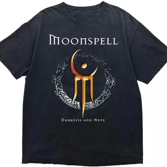 RARE Retro MOONSPELL Short Sleeve Unisex All Size 11D443