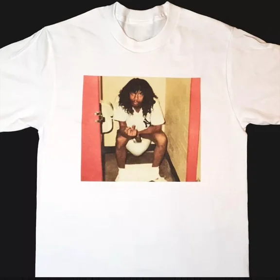 RARE Rick James White Unisex Short SLeeve T Shirt Full Size S-5XL