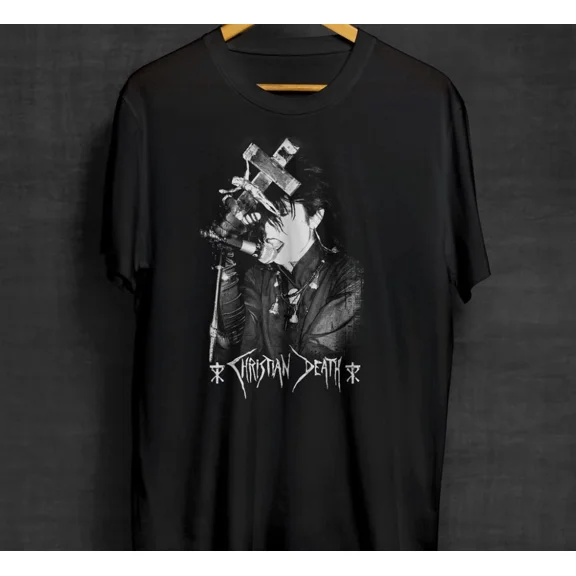 RARE Rozz Williams Chrisitan Death T-Shirt. Dark Wave Shirts, Goth Shirts. Band Shirt