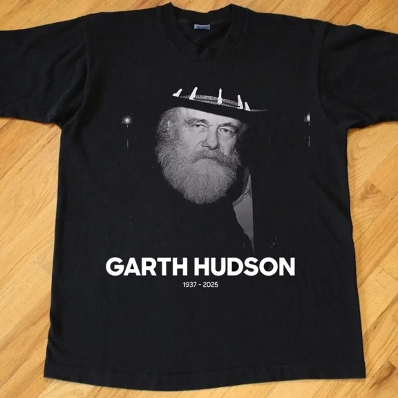 RARE SALE 30% - Garth Hudson 1937-2025 The Band T Shirt Full Size S-5XL