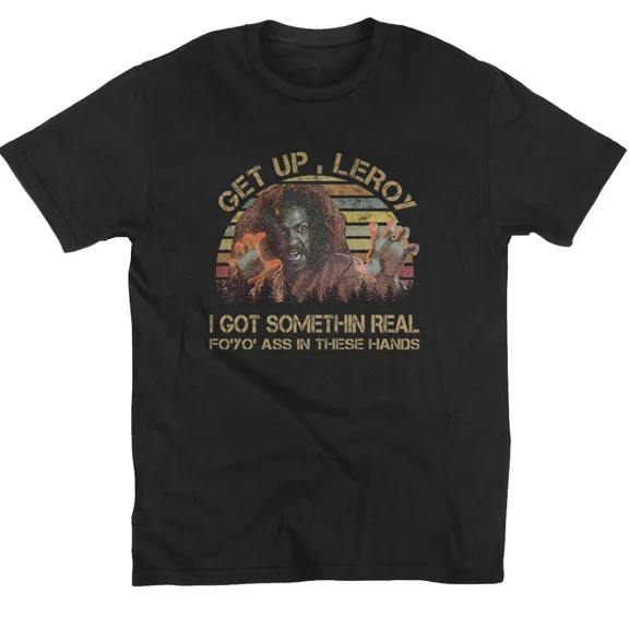 RARE SALE Get Up Leroy The Last Dragon Sho'nuff Julius Carry Vintage T-Shirt, Funny S