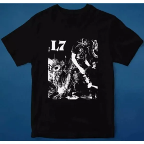 RARE SALE L7 Rock Band T Shirt Short Sleeve Size S-4XL Unisex Gifl For Fan
