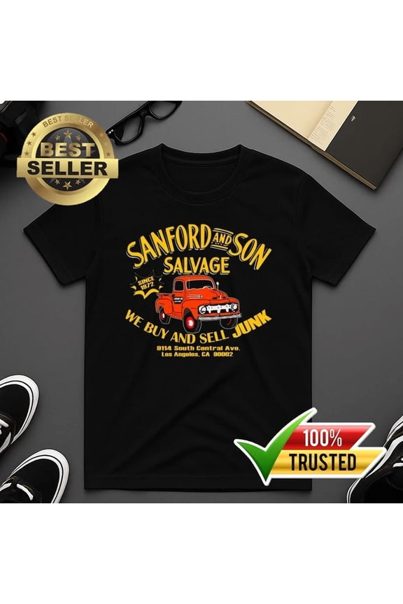 RARE Sanford and Son Salvage Retro TV T-Shirt CO88823