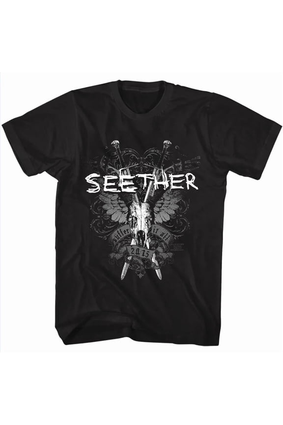 RARE Seether Suffer It All 2015 T shirt Full Size S-5XL TT1122