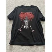 RARE Sematary Butcher House Shirt Shirt Unisex Cotton For Adult Tee All Size