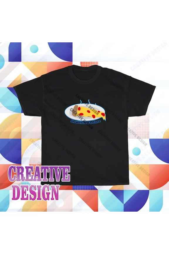 RARE Showbiz Pizza Place Icon Logo T- Shirt Funny Size S to 5XL