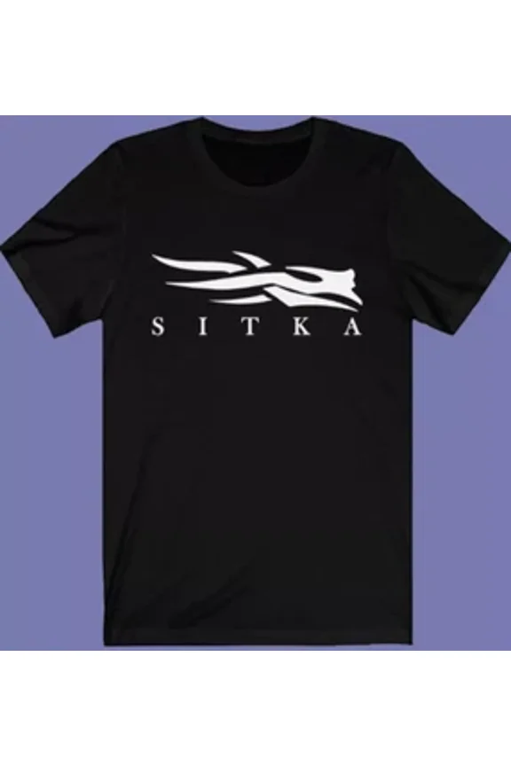RARE Sitka Gear Black T-shirt Shirt