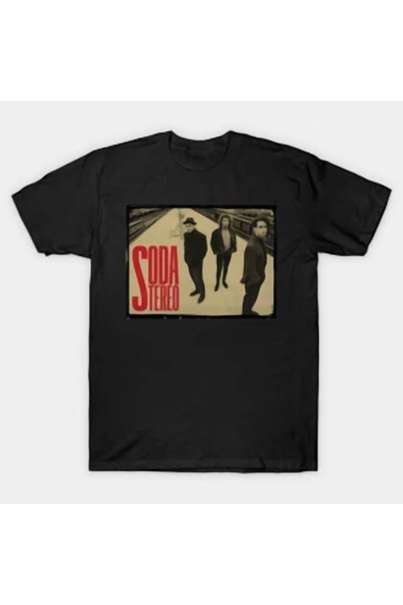 RARE Soda Stereo T-Shirt Short Sleeve All Sizes S to 5 XL