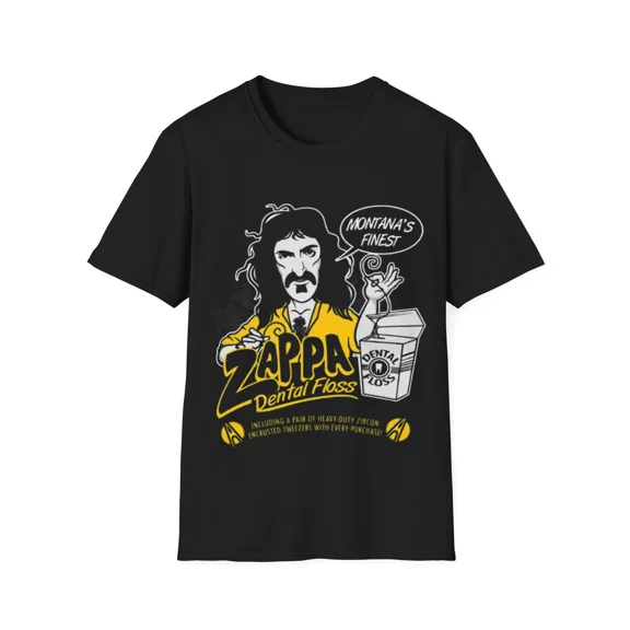 RARE Soft Cotton T-Shirt. Frank Zappa. Montana