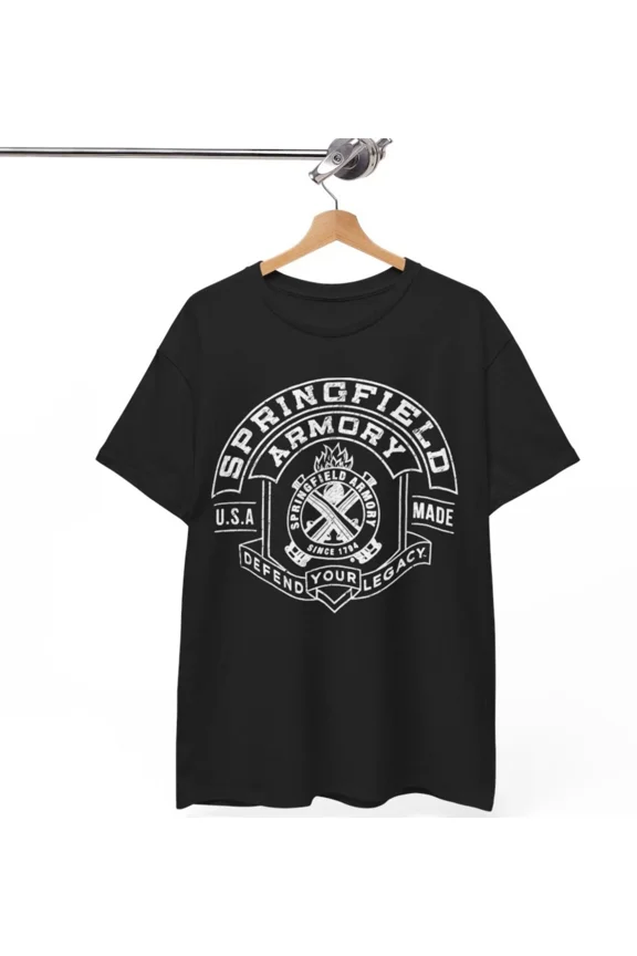 RARE Springfield Armory Logo Short Sleeve T-shirt Unisex ALL SIZE