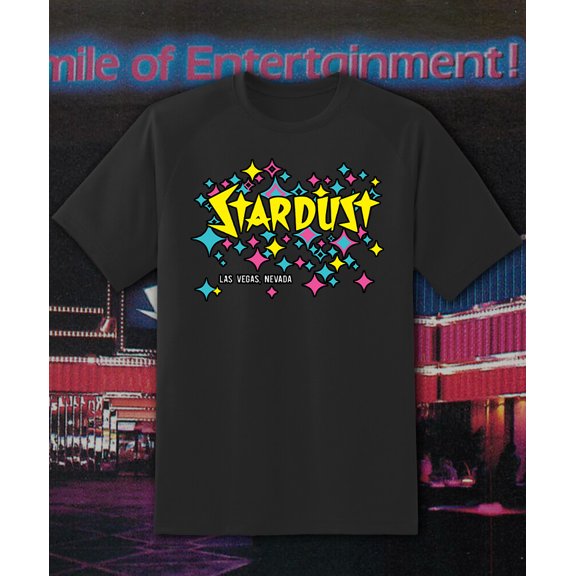 RARE Stardust Hotel & Casino Retro Classic T Shirt Fast Ship!