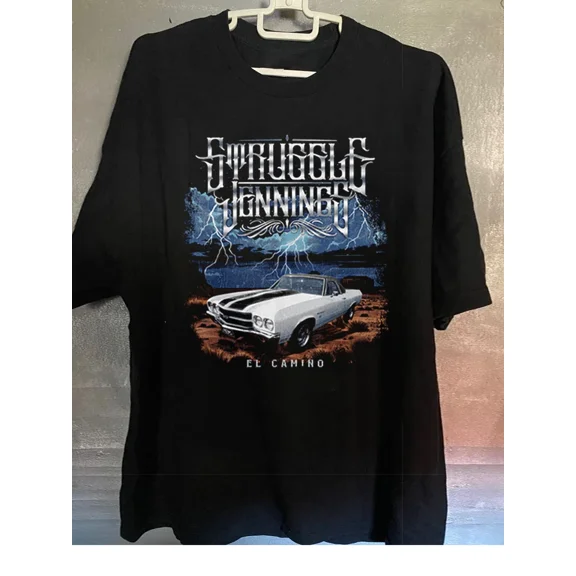 RARE Struggle Jennings El Camino T-Shirt For Men Women All Size