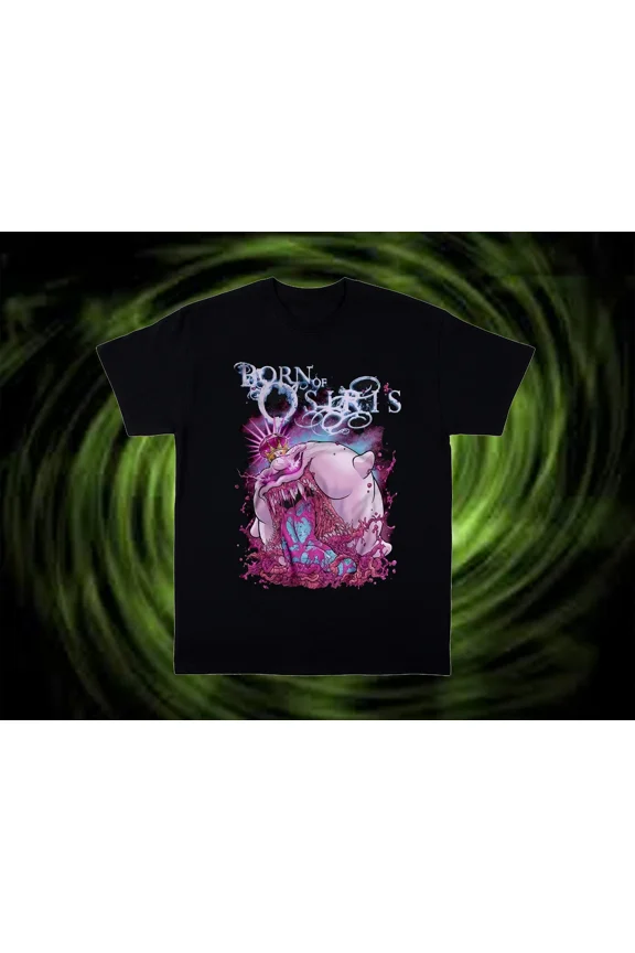 RARE Style Born Of Osiris Black Size S-4XL Shirt Gift Cute BTN091