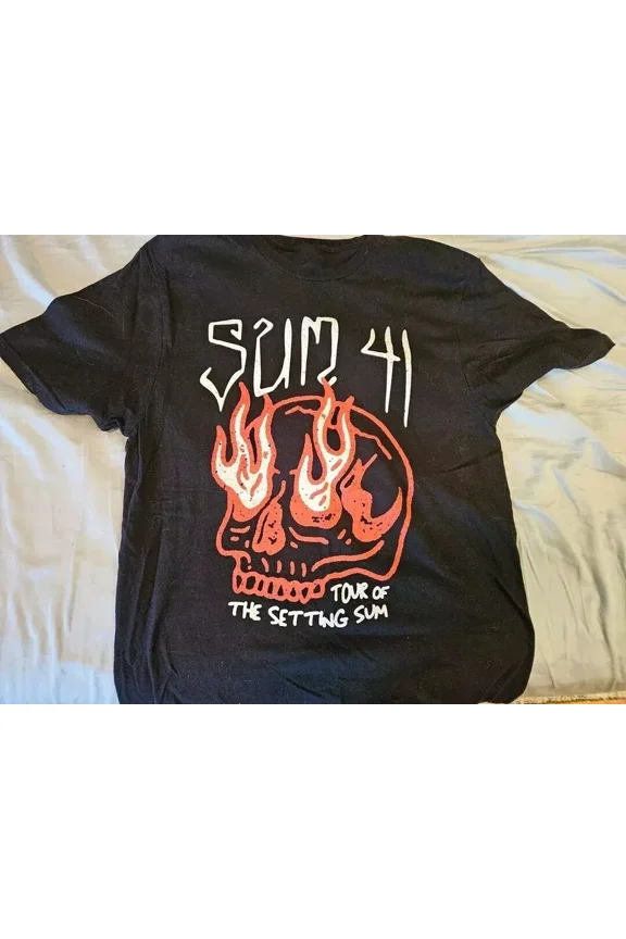 RARE Sum 41 2024 tour T Shirt All Size S-5XL Cotton