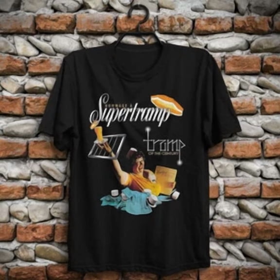RARE Supertramp Rock Breakfast in America The Logical Song Goodbye Stranger T-Shirt