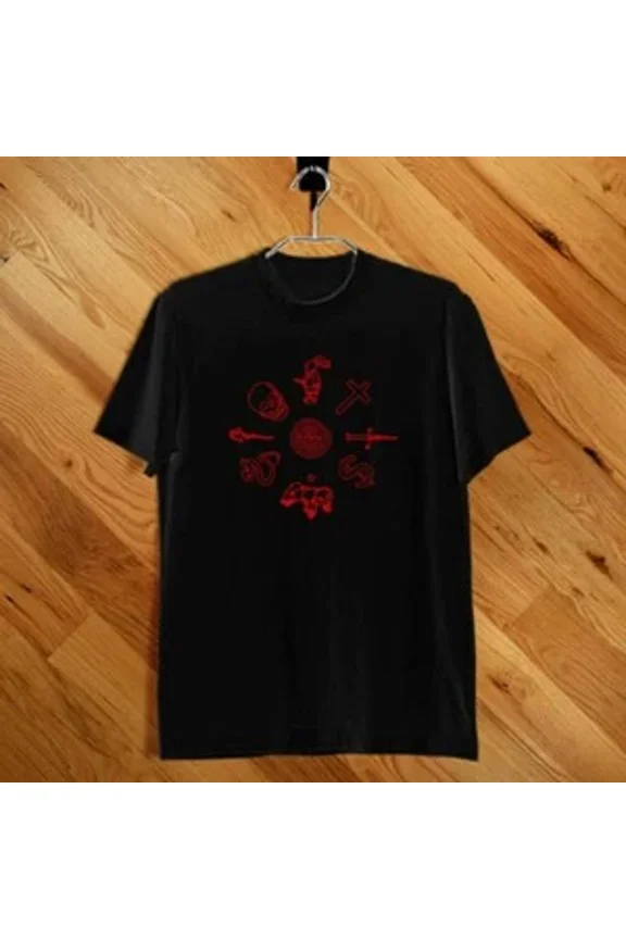 RARE Swans Band Rock Band Legend Logo T-Shirt Black White Size S-5XL