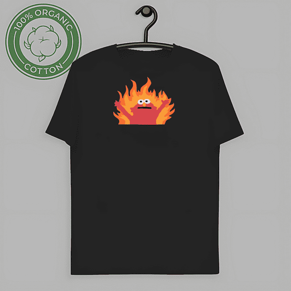 RARE T-Shirt Adults ,Elmo In Fire T-Shirt-TH57473