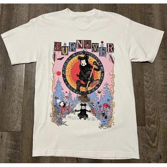 RARE TURNOVER Band Myself In The Way Unisex T Shirt Full Size S-5XL