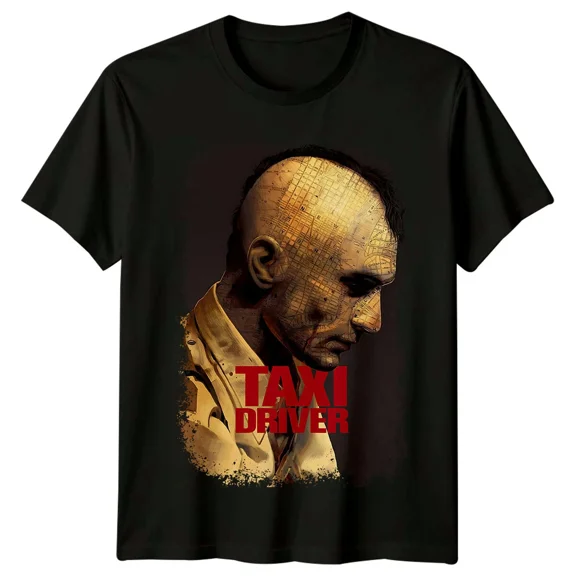 RARE Taxi Driver (1976) Movie Poster Inspired T-Shirt Retro 70s Tee Unisex