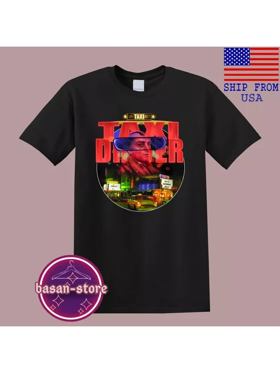 RARE Taxi Driver Movie Men's Black Size S-5XL