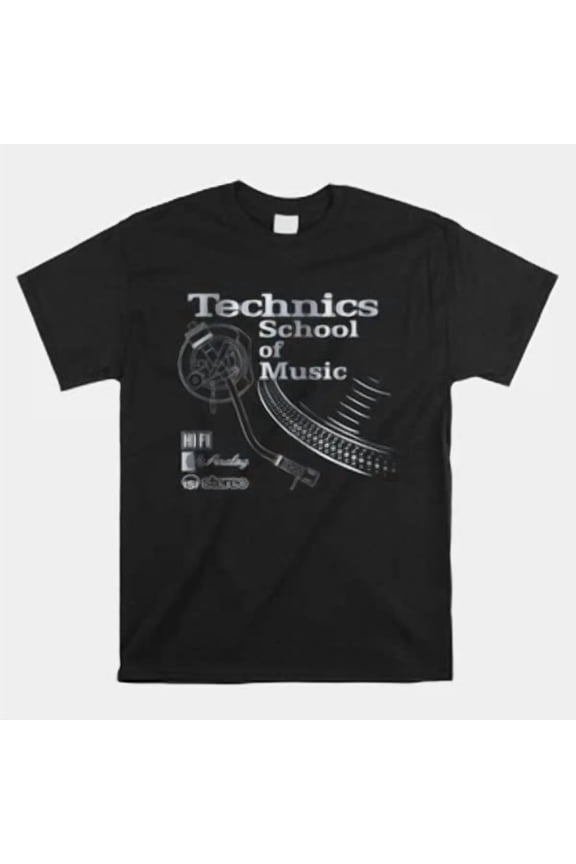 RARE Technics School Of Music 90S Retro T-shirt Size S-5XL