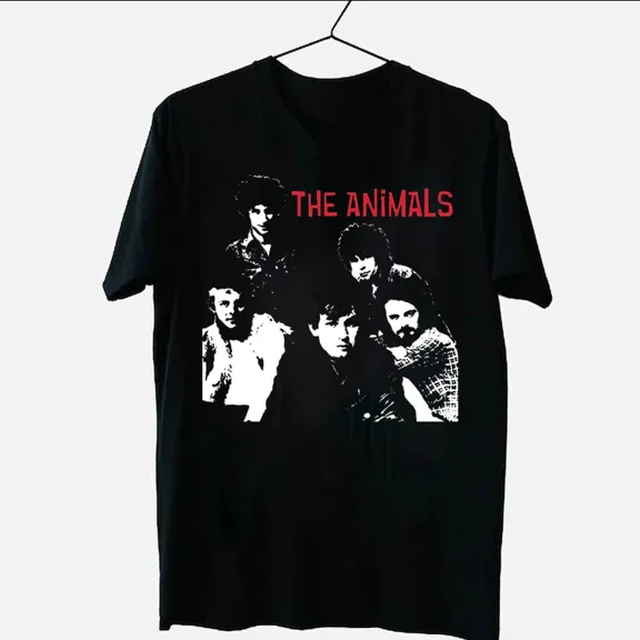 RARE The Animals Band Classic Rock Music Unisex Shirt Short Sleeve All Size PR520
