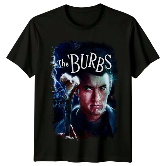 RARE The 'Burbs (1989) Movie Poster Inspired T-Shirt Retro 80s Tee Unisex