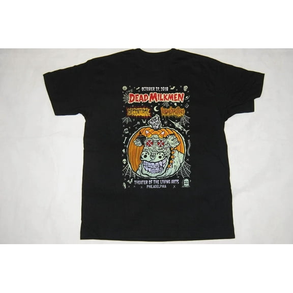 RARE The Dead Milkmen Band BlackT-Shirt Cotton Unisex S-234XL RD188