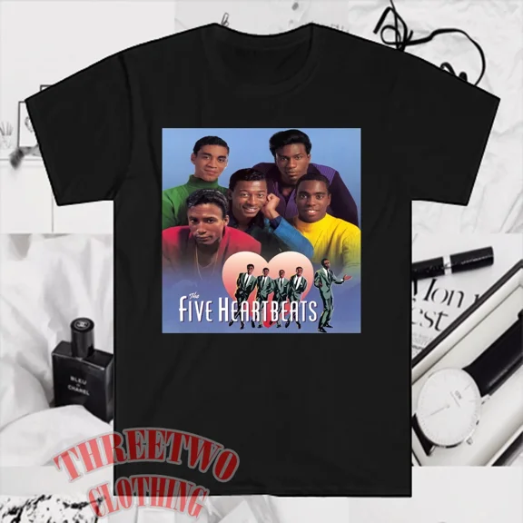 RARE The Five Heartbeats Men's Black Size S to 5XL