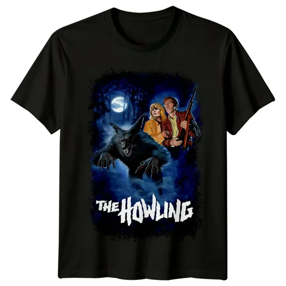 RARE The Howling (1981) Movie Poster Inspired T-Shirt Retro 80s Tee