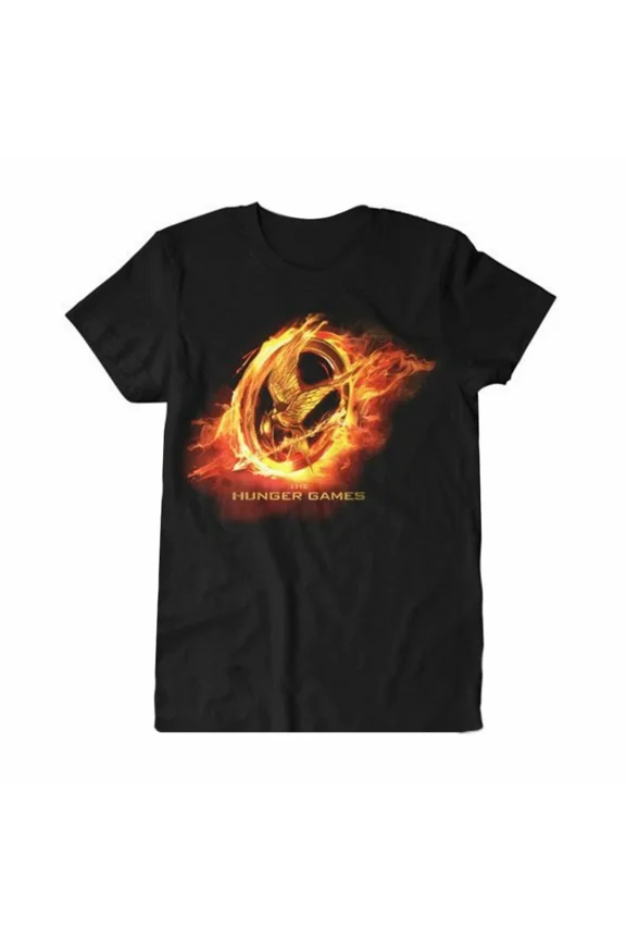 RARE The Hunger Games "Moclkingjay" Movie Poster Mens XL T-Shirt - NOS