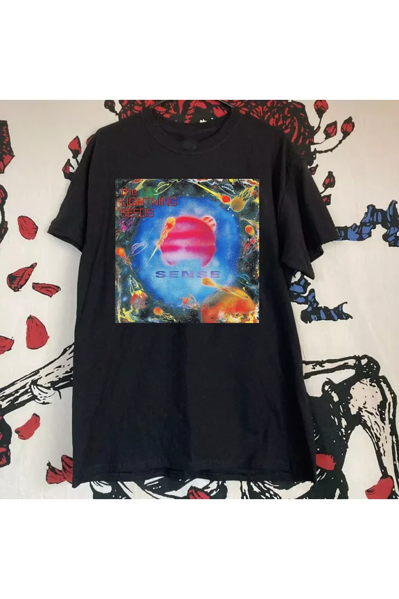 RARE The Lightning Seeds Band Album Sense T SHIRT SIZE S-5XL