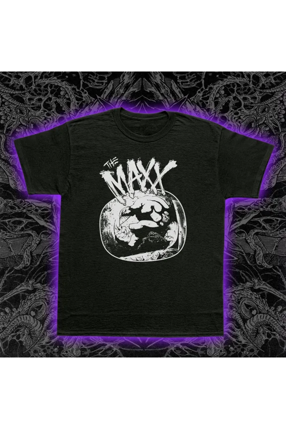 RARE The Maxx T-Shirt Sam Kieth Comic Book MTV Animated Series 90s Cult Tee