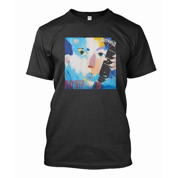 RARE The Outfield Play Deep Rock Band T-Shirt Size S-5XL