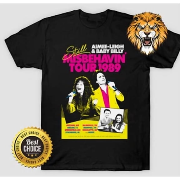 RARE The Righteous Gemstones Series Misbehavin Aimee-Leigh Baby Billy T Shirt