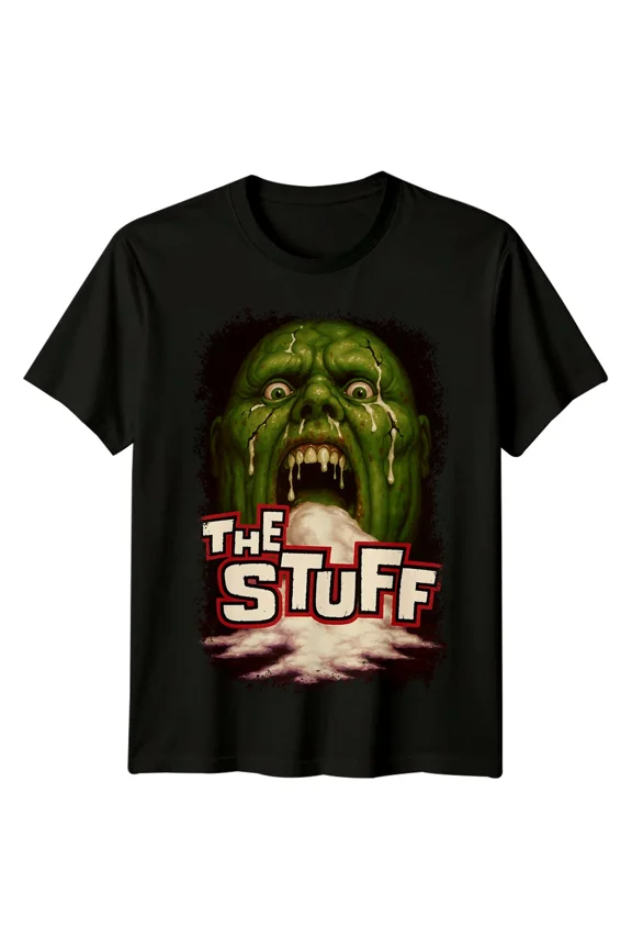 RARE The Stuff (1985) Movie Poster Inspired T-Shirt Retro 80s Tee