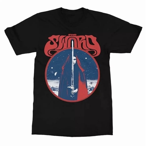 RARE The Sword Band Tour Collection Gift For Fan Unisex black T-Shirt