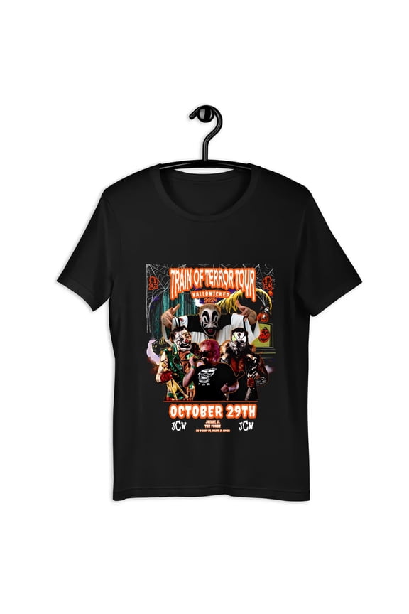 RARE !!! The Train of Terror Tour 2024 Oct 29th The Forge ICP T-Shirt Gift S-5XL