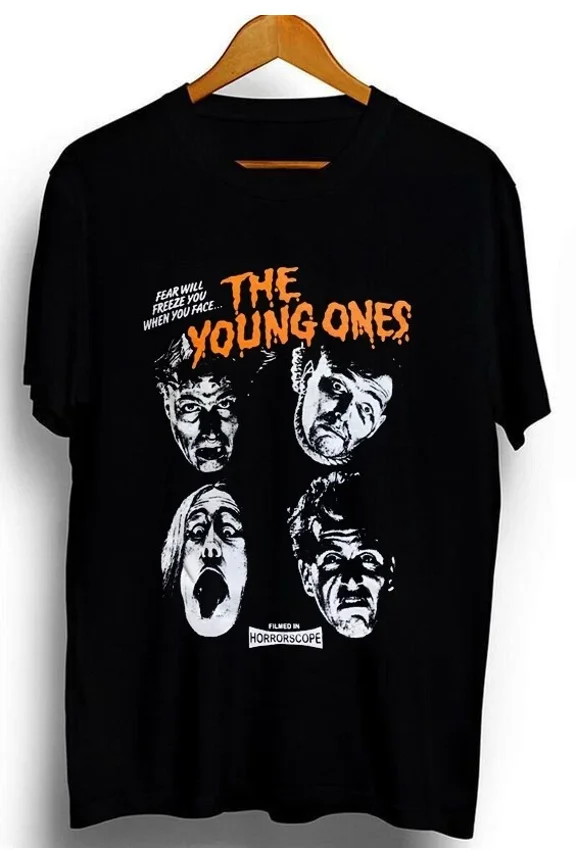 RARE The Young Ones "Fear" Shirt Vivian Mike, rock band t-shirt TE1486
