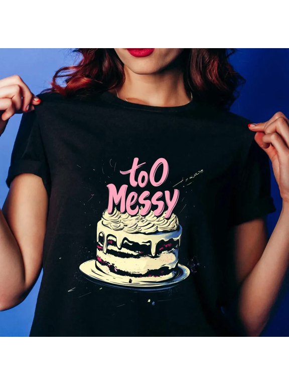 RARE Too Messy Lola Young Fun Tshirt T-Shirt New S-234XL shirt