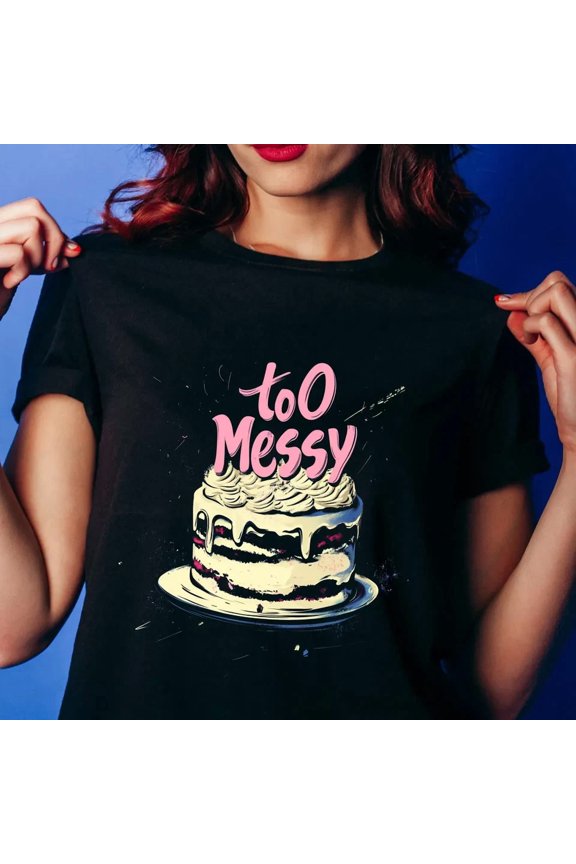 RARE Too Messy Lola Young Fun Tshirt T-Shirt New S-234XL shirt