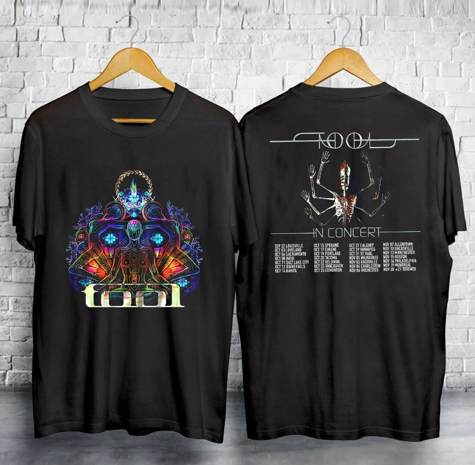 T-shirt Fan Current 93 - Tour Collection, Personnalisable, Noir Coton, Tailles S-5XL, Neuf Avec étiquettes