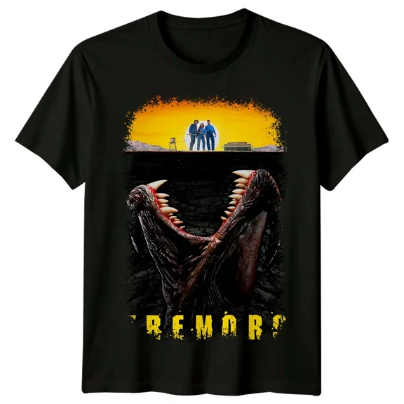 RARE Tremors (1990) Movie Poster Inspired T-Shirt Retro 90s Tee Unisex