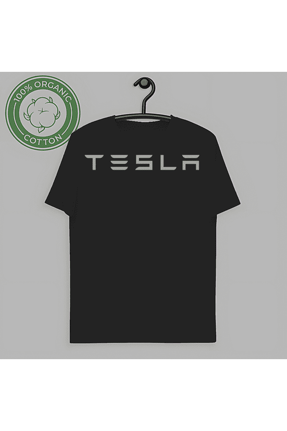 RARE Turbine Short Sleeve Tesla Logo T-Shirt, for men & women, up to size 5XL.-TH56592