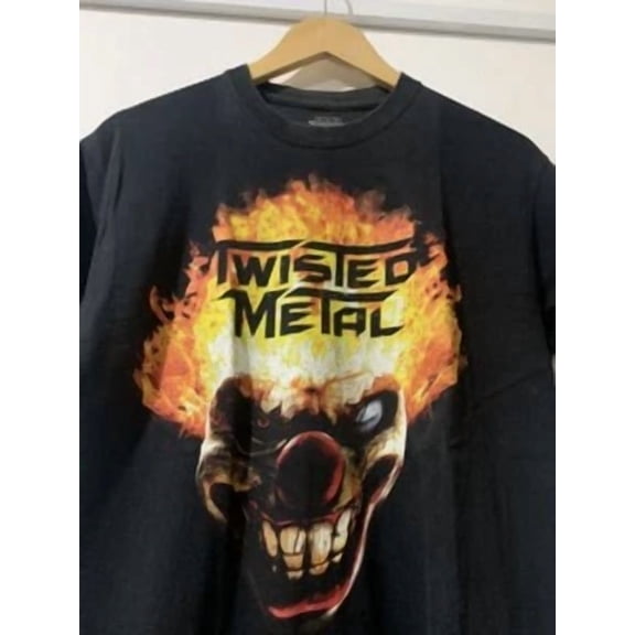 RARE Twisted Metal Retro style Men Women classic T shirt Heavy cotton