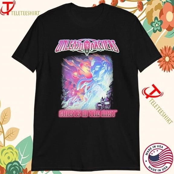 RARE Unleash The Archers Ghost In The Mist T-shirts, T-Shirts 2025 Size S-5XL