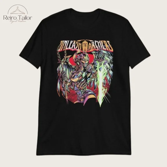 RARE Unleash The Archers Phantoma Victory Tour 2025 T-shirt Cotton Full Size S-5XL