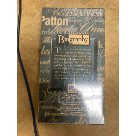 RARE VHS - A&E Biography - Sergeant York - The Reluctant Soldier - NEW SEALED